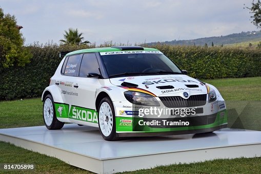 Fabia R1 Skoda Fabia In Rally Car Version High-Res Stock Photo - Getty Images