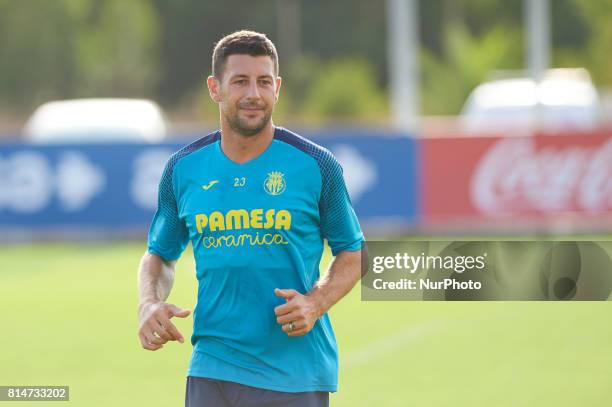 Daniele Bonera during the first week of Villarreal CF training session at Ciudad Deportiva of Miralcamp, July 14 in Vila-real, Spain.