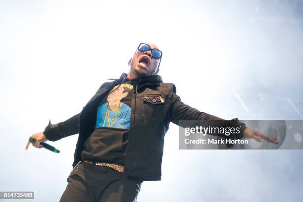 Anderson .Paak performs on Day 8 of the RBC Bluesfest on July 14, 2017 in Ottawa, Canada.