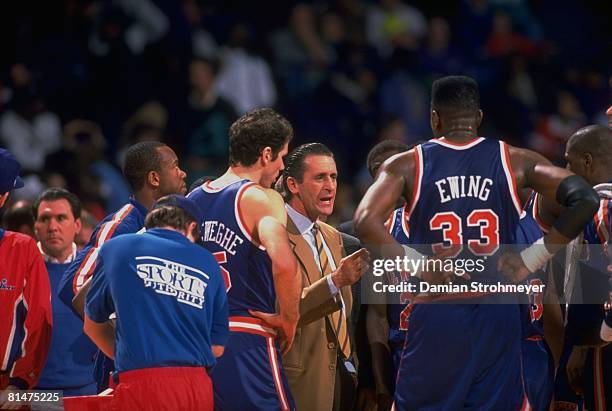 Pat Riley Sidelines 310 Knicks Coach Pat Riley Stock Photos, High-Res Pictures, and Images ...