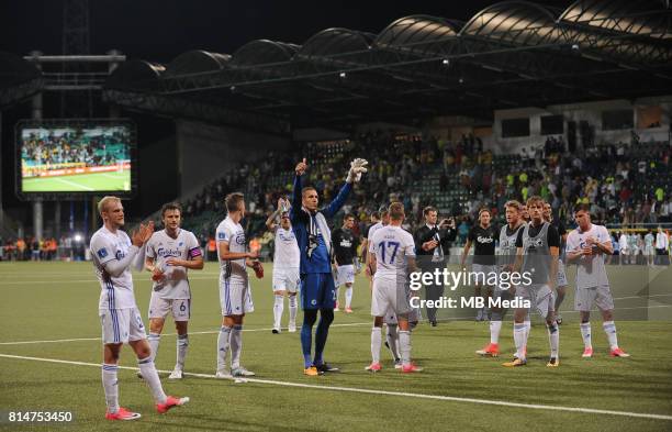 Radosc during the UEFA European Champions League Second qualifying round, Match 1 match between MSK Zilina - FC Copenhagen at Stadion pod Dubnom, on...