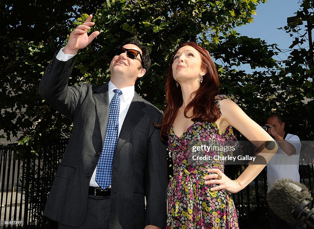 John Ritter Tribute Actress Amy Yasbeck Ritter, widow of actor John Ritter, and comedian ...