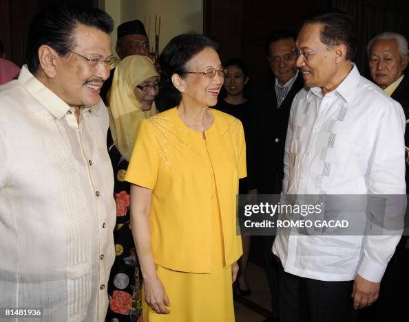 Ousted Philippine president Joseph Estra Ousted Philippine president Joseph Estra