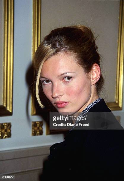Model Kate Moss.