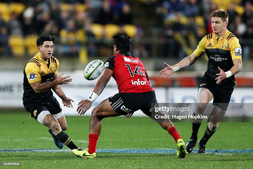 Super Rugby Rd 17 - Hurricanes v Crusaders