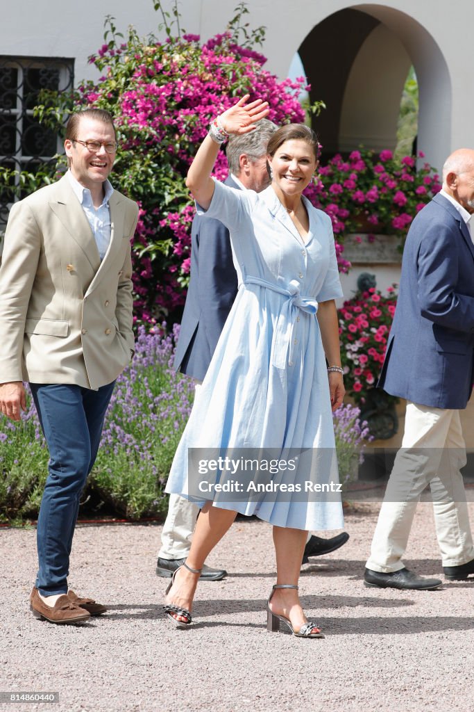 Crown Princess Victoria of Sweden 40th Birthday Celebrations in Solliden