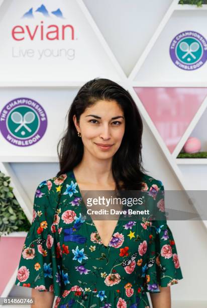 Caroline Issa attend the evian Live Young suite during Wimbledon 2017 on July 15, 2017 in London, England.