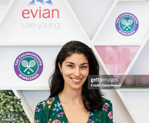Caroline Issa attend the evian Live Young suite during Wimbledon 2017 on July 15, 2017 in London, England.