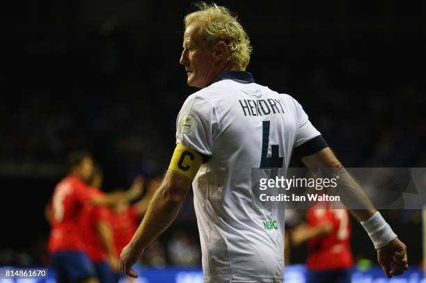 Colin Hendry of Scotland during the Star Sixe's match between Spain and Scotland at The O2 Arena on July 15, 2017 in London, England.