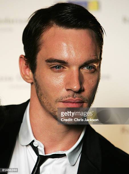 Actor Jonathan Rhys Meyers arrives at the Raisa Gorbachev Foundation Party in Stud House, Hampton Court on June 7, 2008 Richmond upon Thames, London,...