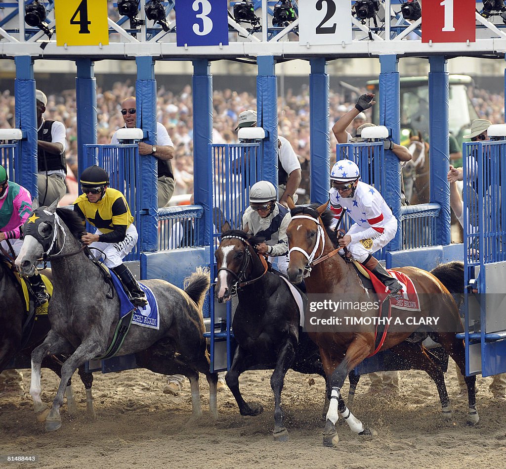 Big Brown with jockey Kent Desormeaux ab