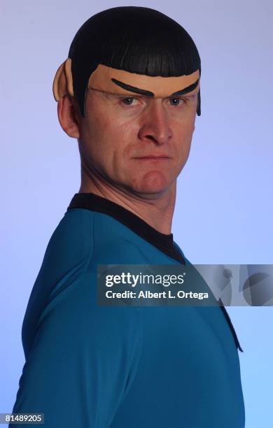 Dean Haglund, Langley of the Lone Gunmen from the "X-Files" as Mr. Spock