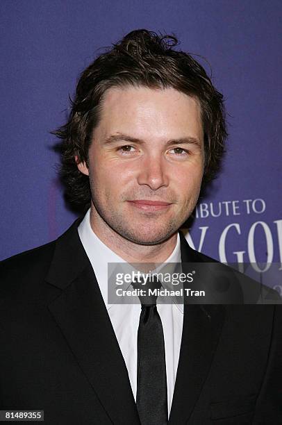 American Idol contestant Michael Johns arrives at The Heart Foundation Honoring Motown Founder Berry Gordy with "The Steven S. Cohen Humanitarian...