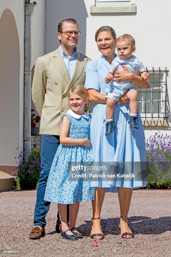 Crown Princess Victoria of Sweden 40th Birthday Celebrations in Solliden