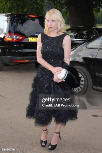 Natalie Press arrives at The Raisa Gorbachev Foundation Party at Hampton Court Palace on June 7, 2008 in Richmond-upon-Thames, England.