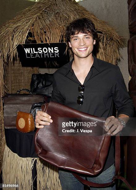 Tom Welling with Wilsons Leather