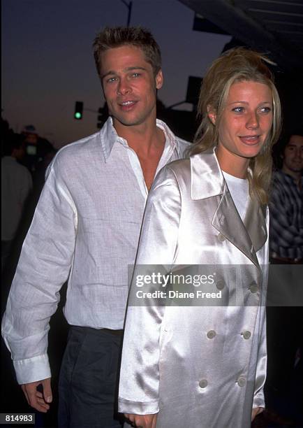 Brad Pitt and Gwyneth Paltro.