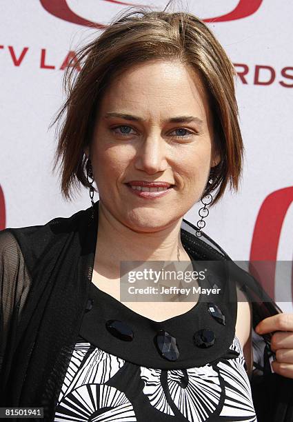 Amy Linker arrives to The 6th Annual "TV Land Awards" on June 8, 2008 at the Barker Hanger in Santa Monica, California.