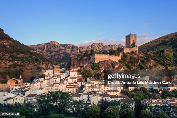 the town of cazorla. - jaén city stock pictures, royalty-free photos & images