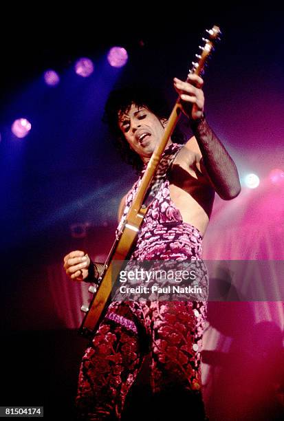 Prince celebrating his birthday and the nrelease of Purple Rain at 1st Avenue on 6/7/84 in Minneapolis, Mn.