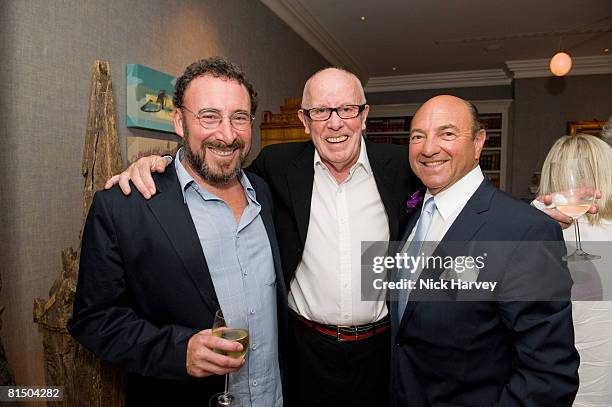 Anthony Sher, Richard Wilson and Arnold Crook attend "Cries from the Heart" presented by Human Rights Watch at the Theatre Royal Haymarket on June 8,...