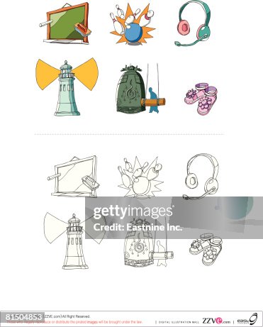 Objects displayed against white background Objects displayed against white background