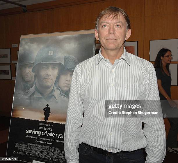 Re-recording mixer Andy Nelson attends the Academy of Motion Picture Arts and Sciences Great To Be Nominated screening of "Saving Private Ryan" at...