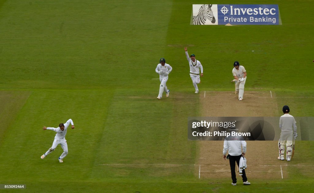 England v South Africa - 2nd Investec Test: Day Two