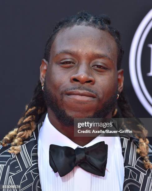 Player Jay Ajayi arrives at the 2017 ESPYS at Microsoft Theater on July 12, 2017 in Los Angeles, California.