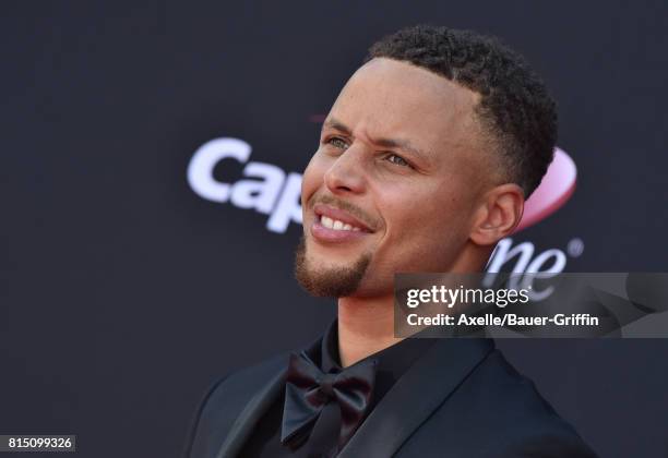 Player Steph Curry arrives at the 2017 ESPYS at Microsoft Theater on July 12, 2017 in Los Angeles, California.