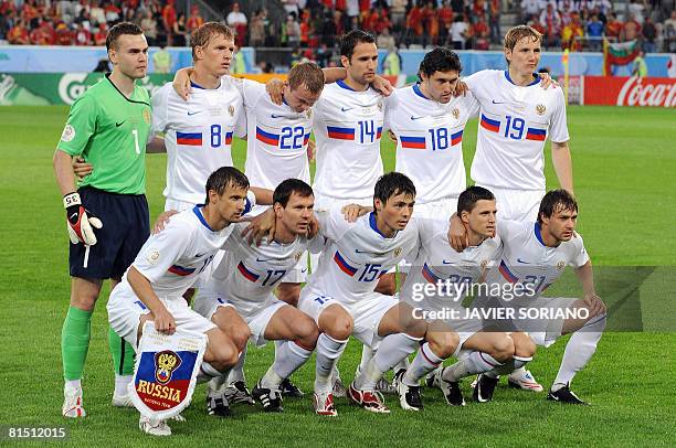 Players from the Russian national football team Italian goalkeeper Gianluigi Buffon, Italian midfielder Gennaro Gattuso, Italian midfielder Alberto...