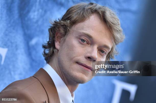 Actor Alfie Allen arrives at the premiere of HBO's 'Game Of Thrones' Season 7 at Walt Disney Concert Hall on July 12, 2017 in Los Angeles, California.