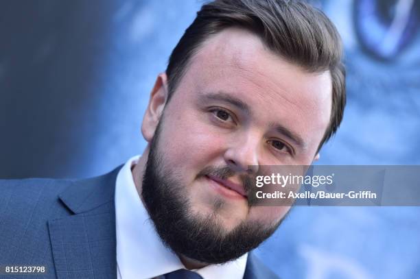 Actor John Bradley arrives at the premiere of HBO's 'Game Of Thrones' Season 7 at Walt Disney Concert Hall on July 12, 2017 in Los Angeles,...