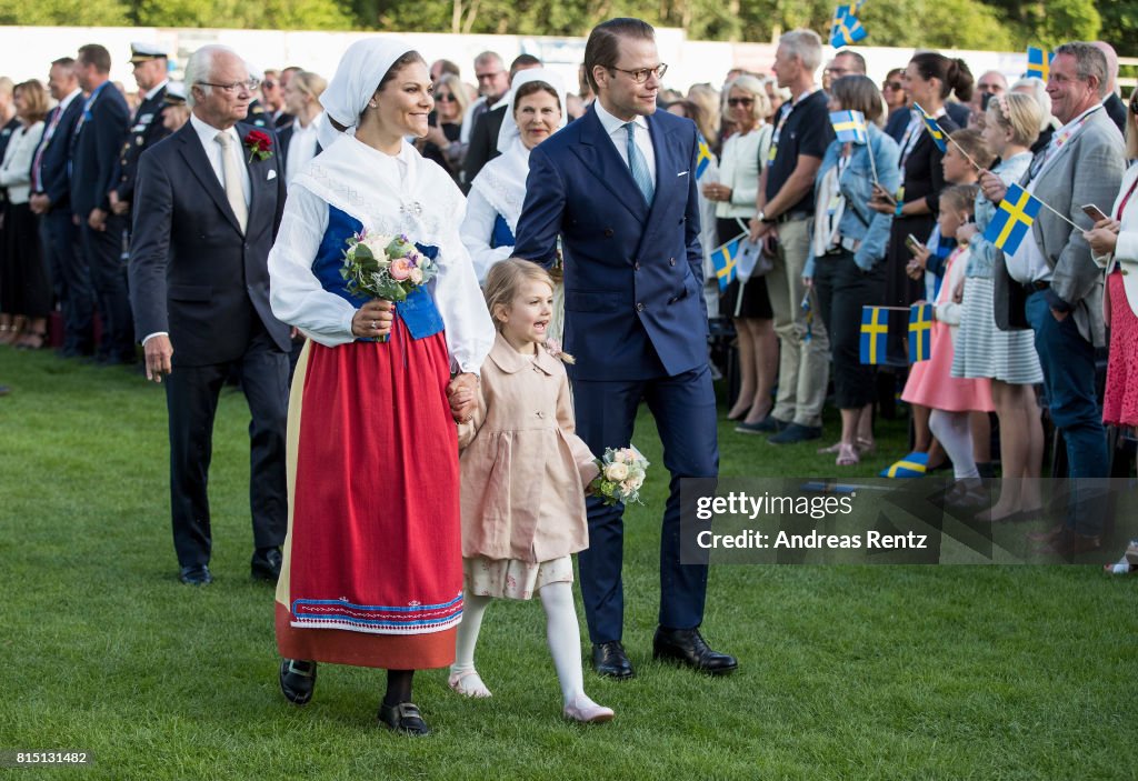 The Crown Princess Victoria of Sweden's 40th birthday Celebrations in Borgholm