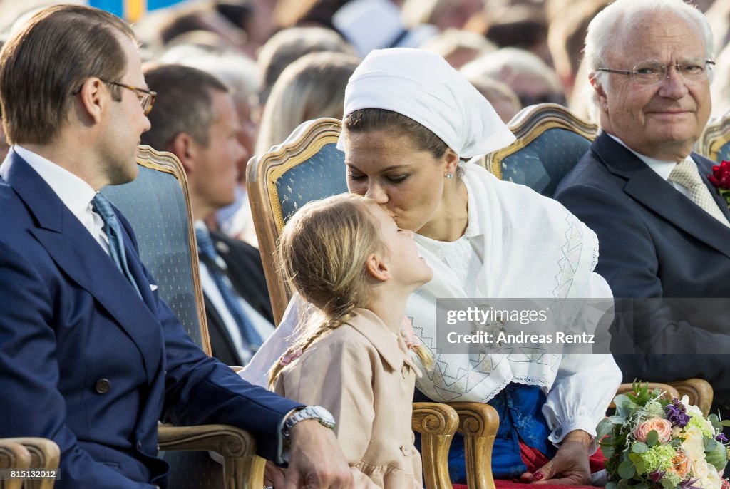 The Crown Princess Victoria of Sweden's 40th birthday Celebrations in Borgholm