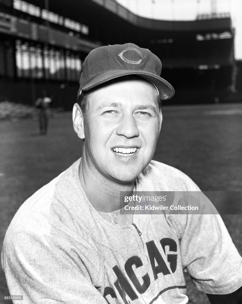 Pitcher Bob Rush of the Chicago Cubs poses for a portrait prior to a ...
