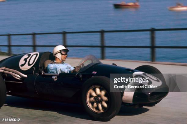 Stirling Moss, Cooper-Climax T51, Grand Prix of Monaco, Monaco, May 10, 1959.