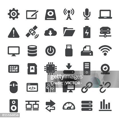 Computers and Technology Icons - Big Series Computers and Technology Icons - Big Series