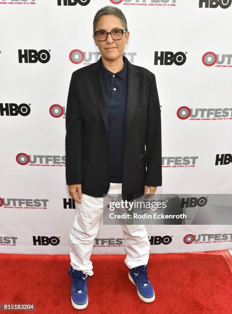 Creator/Executive Producer/Director Jill Soloway attends the 2017 Outfest Los Angeles LGBT Film Festival screening of Amazon's "Transparent" Season 4...