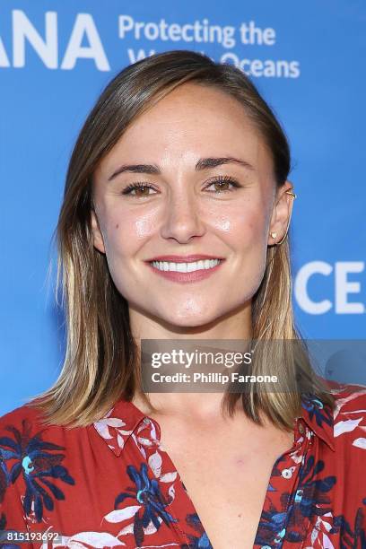 Briana Evigan attends the 10th Annual Oceana SeaChange Summer Party at Private Residence on July 15, 2017 in Laguna Beach, California.