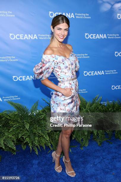 Stephanie Cayo attends the 10th Annual Oceana SeaChange Summer Party at Private Residence on July 15, 2017 in Laguna Beach, California.