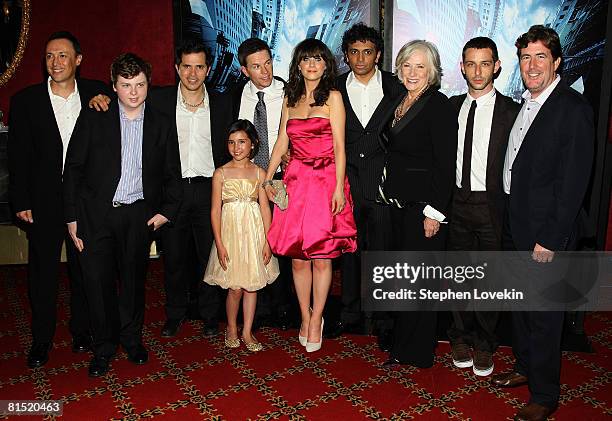 Producer Jose Rodriguez, actor Spencer Breslin, actor John Leguizamo, actress Ashlyn Sanchez, actor Mark Wahlberg, actress Zooey Deschanel, director...