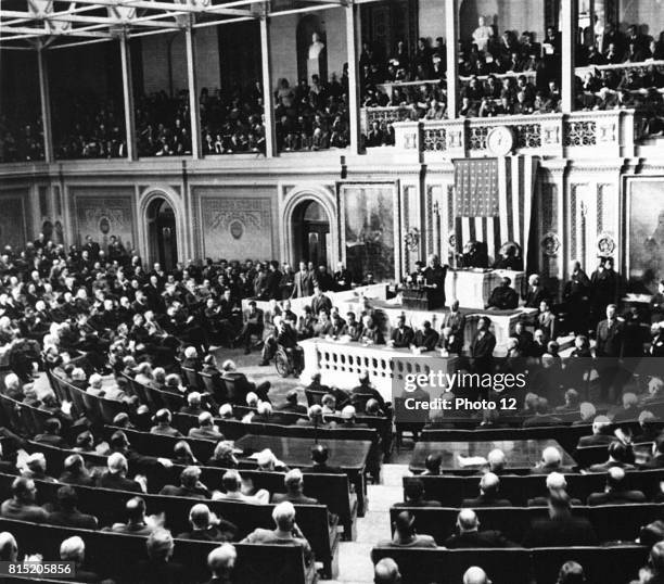 Fdr Address Fdr Speech Photos and Premium High Res Pictures - Getty Images