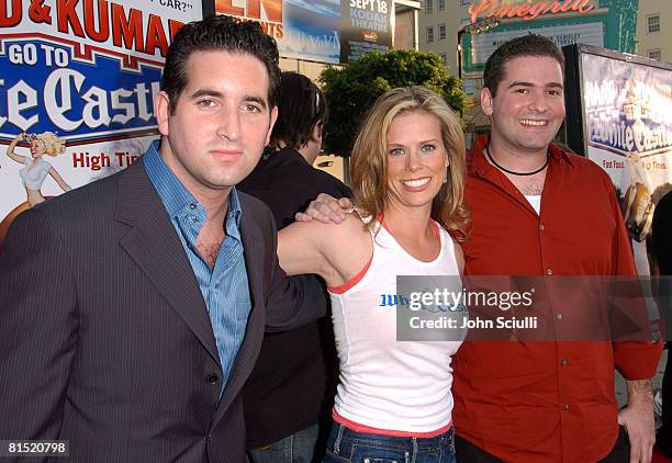 Hayden Schlossberg, co-writer, Cheryl Hines and Jon Hurwitz, co-writer