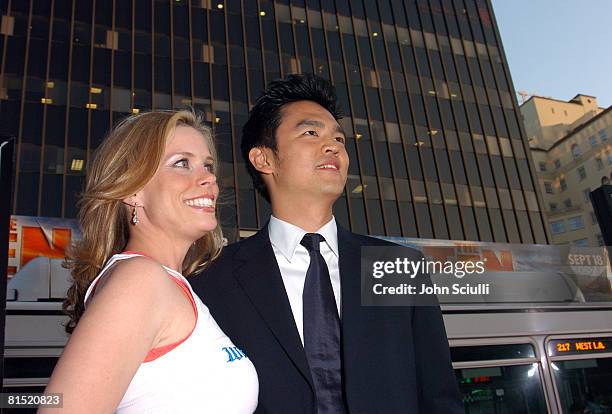 John Cho and Cheryl Hines