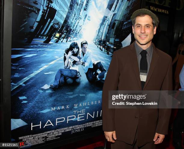Producer Barry Mendel attends the Twentieth Century Fox premiere of "The Happening" at the Ziegfeld Theater on June 10, 2008 in New York City.