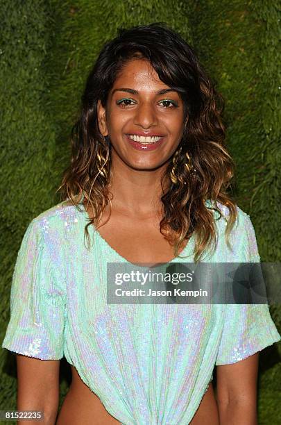 Musician M.I.A.attends the 40th Annual Museum of Modern Art's Party in the Garden at the Abby Aldrich Rockefeller Sculpture Garden in The Museum of...