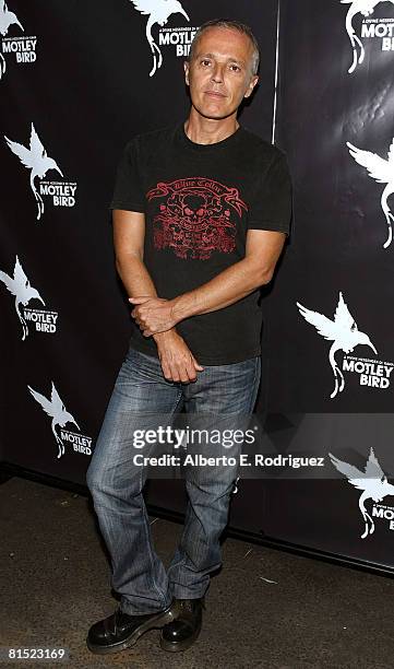 Musician Curt Smith attends the Curt Smith "Halfway, Pleased" CD release party on June 10, 2008 in Los Angeles, California.