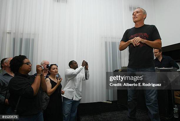 Musician Curt Smith attends the Curt Smith "Halfway, Pleased" CD release party on June 10, 2008 in Los Angeles, California.