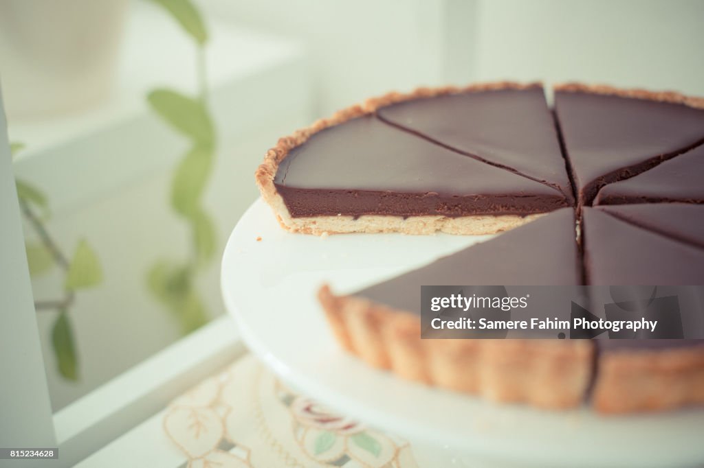 Savory Chocolate Tart